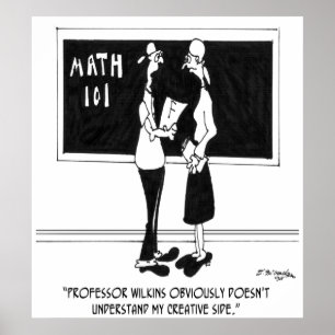 Póster Personalizado de matemáticas 6838