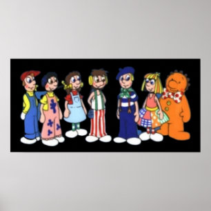 Póster Personalizado de muñecas agrias