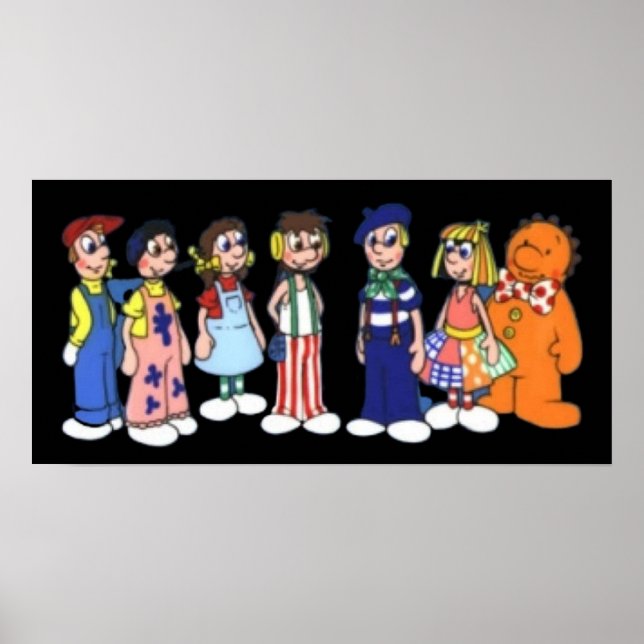 Póster Personalizado de muñecas agrias (Frente)