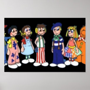 Póster Personalizado de muñecas agrias