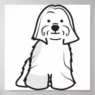 Póster Personalizado de Perro de Lhasa Apso