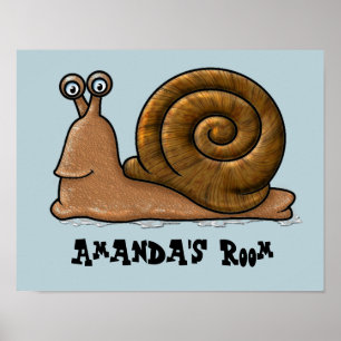 Póster Personalizado de Snail