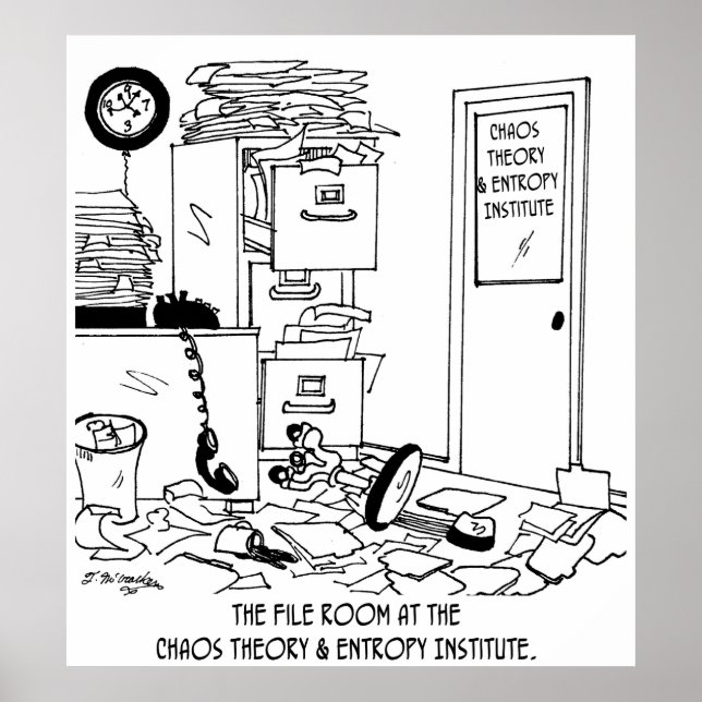 Póster Personalizado del caos 6292 (Frente)
