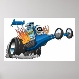 Póster Personalizado del dragador de combustible superior