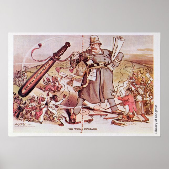 Póster Personalizado del Presidente Roosevelt (Frente)