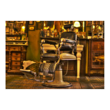 Personalizado del salón de peluquería retro