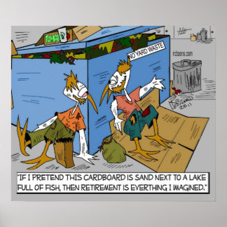 Póster Personalizado divertido sobre el Poster de Jubilac
