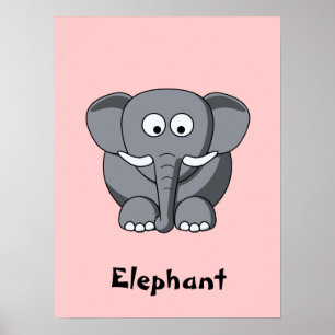 Póster Personalizado Elephant Poster