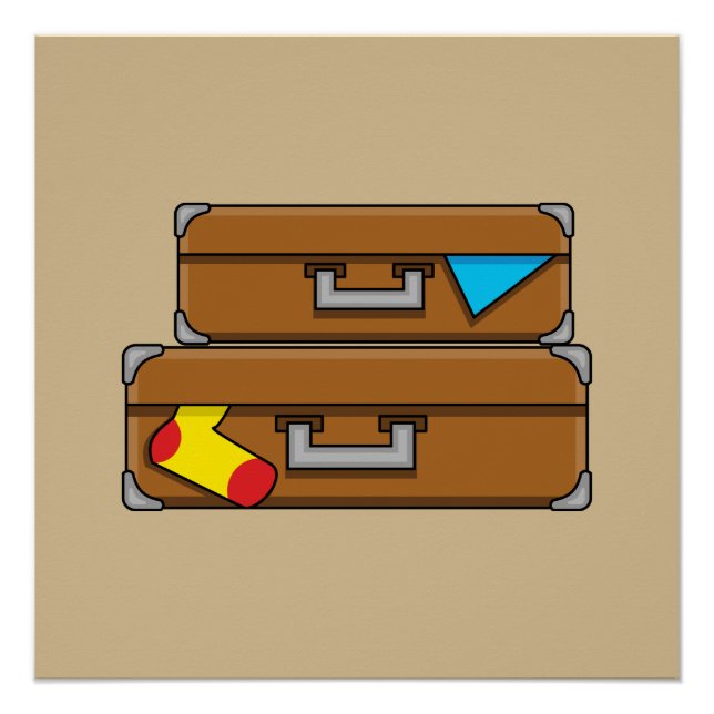 Póster Personalizado Equipaje (Anverso)