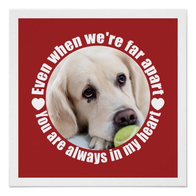 POSTER personalizado Far Apart (Anverso)