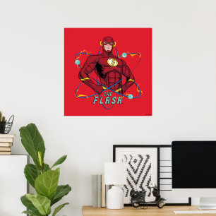 Póster Personalizado Flash Atomic Graphic