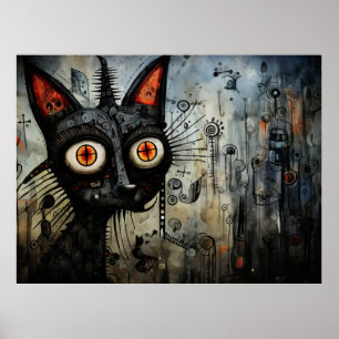 Póster Personalizado gato