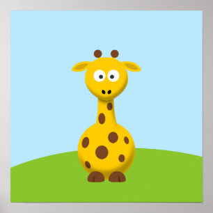 Póster Personalizado Giraffe