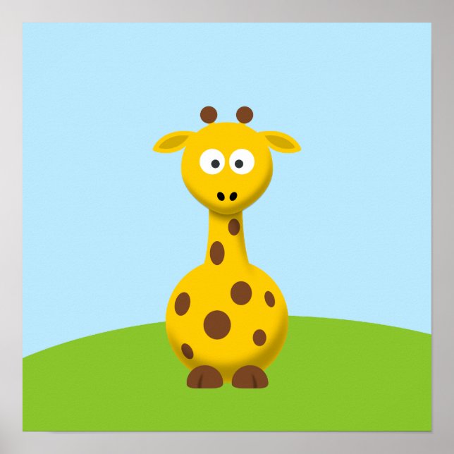 Póster Personalizado Giraffe (Frente)