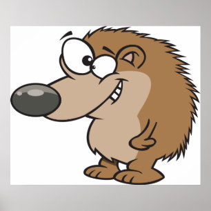 Póster Personalizado Hedgehog