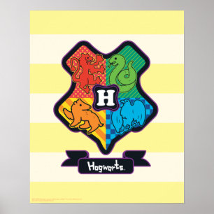 Póster Personalizado Hogwarts Crest