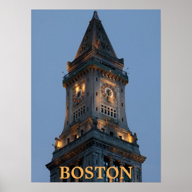 Póster Personalizado House Tower Boston Poster (Frente)