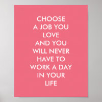 Personalizado Inspirador Dice Confucio Cita Rosa