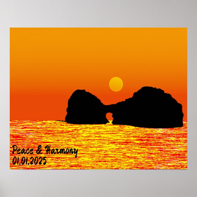 Póster Personalizado Japón Poster estético de viajes (Frente)