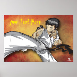 Póster Personalizado Kick Poster