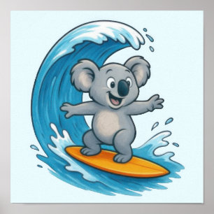 Póster Personalizado Koala Bear