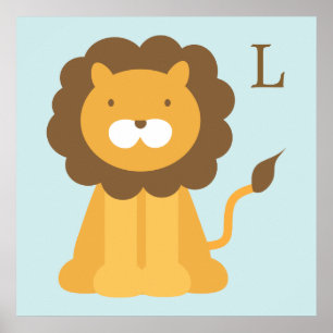 Póster Personalizado Leon Children's Wall Art