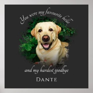 Póster Personalizado Mascota Poster de fotografía