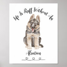 Personalizado Mascota Wall Art Poster