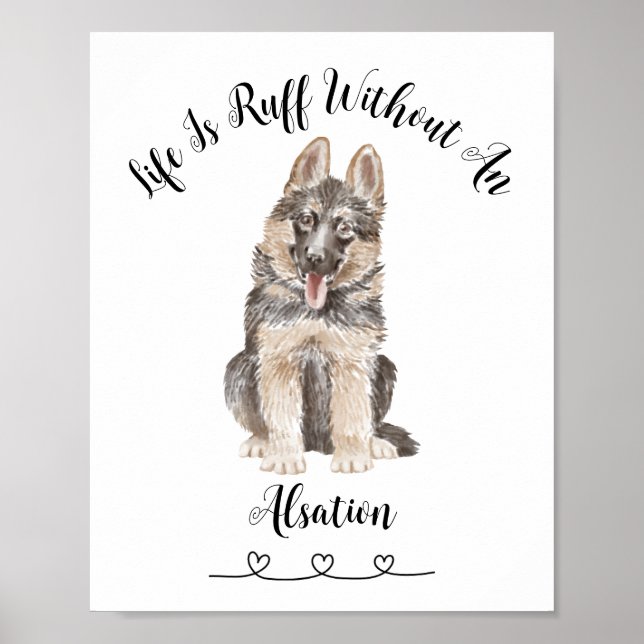 Póster Personalizado Mascota Wall Art Poster (Frente)