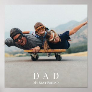 Póster Personalizado Metalizado de la familia de fotos de