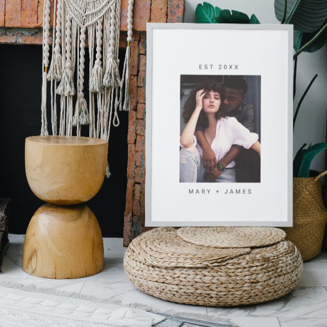 Póster Personalizado minimalista Foto Textos (Subido por el creador)