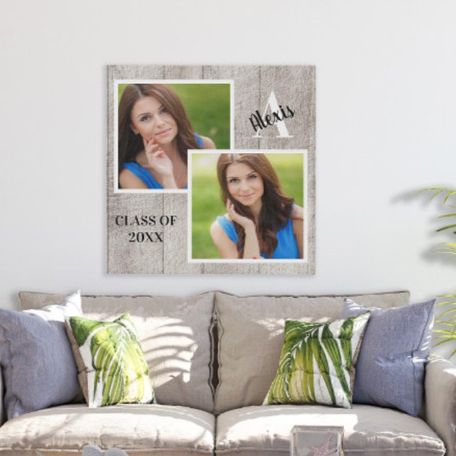 Póster Personalizado Monograma Retrato Senior Collage Rús (Subido por el creador)