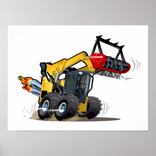 Póster Personalizado mulcher (Frente)