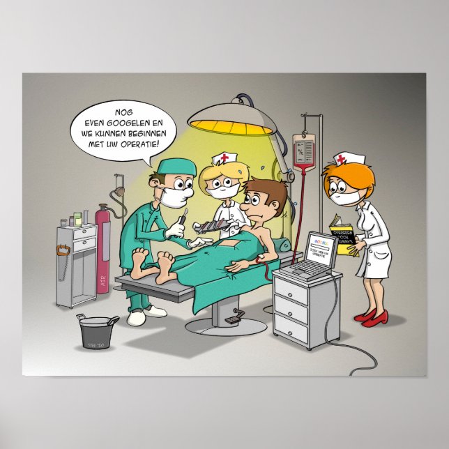 Póster Personalizado; Nog incluso googelen en we kunnen o (Frente)