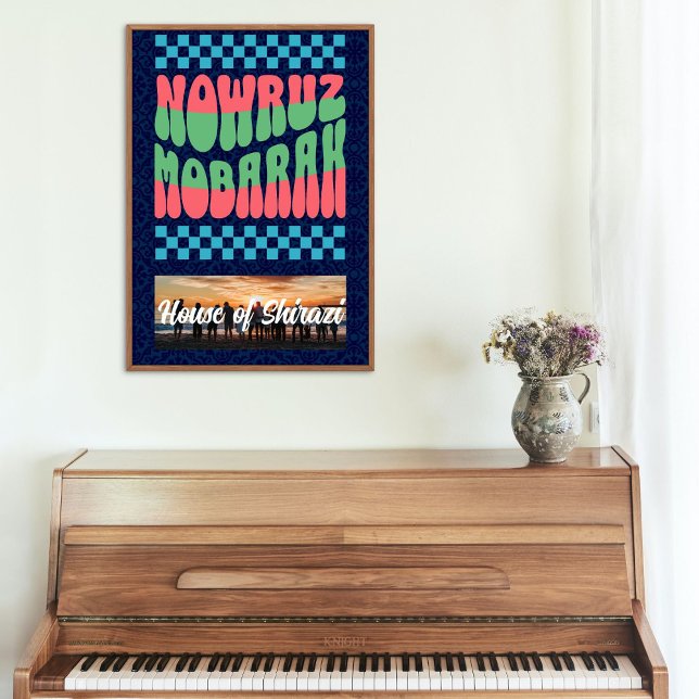 Póster Personalizado Norooz Fiesta de Reunión de Año Nuev (Custom Norooz Iranian New Year Reunion Party)