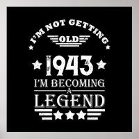 Personalizado ochenta años de 80 años