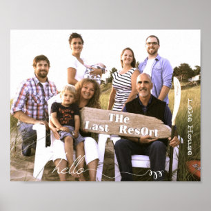 Póster Personalizado personalizado de 10" x 8" Recorte de