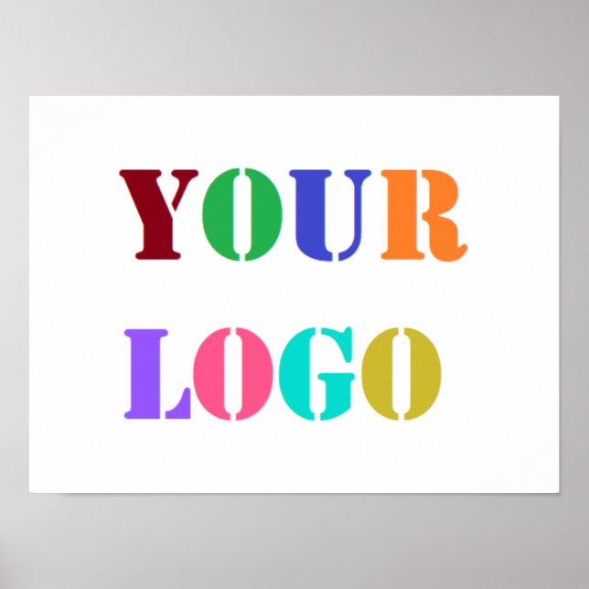 Póster Personalizado Poster de promoción de negocios con  (Frente)