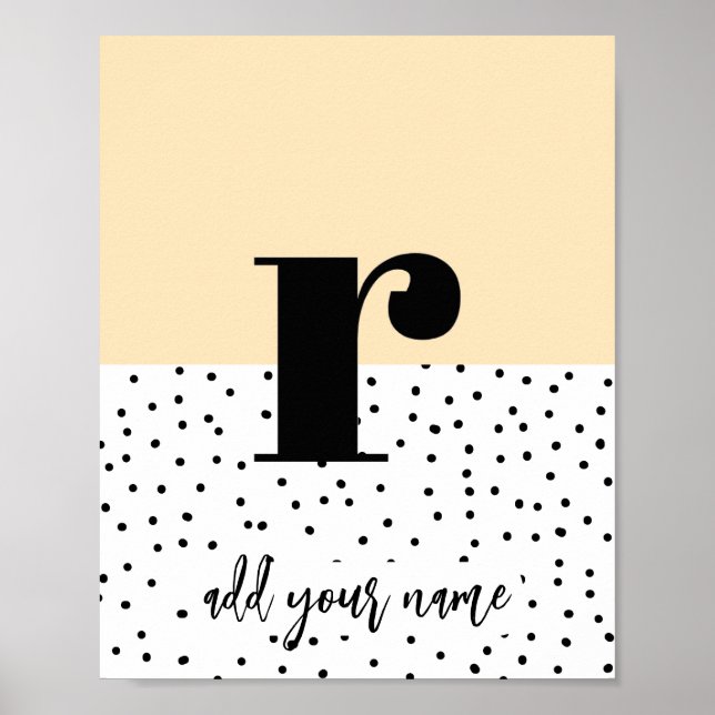 Póster PERSONALIZADO - Poster - Funda inferior (Frente)