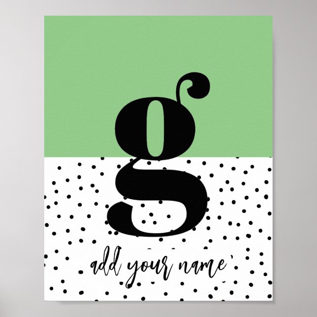 Póster PERSONALIZADO - Poster - Funda inferior g (Frente)