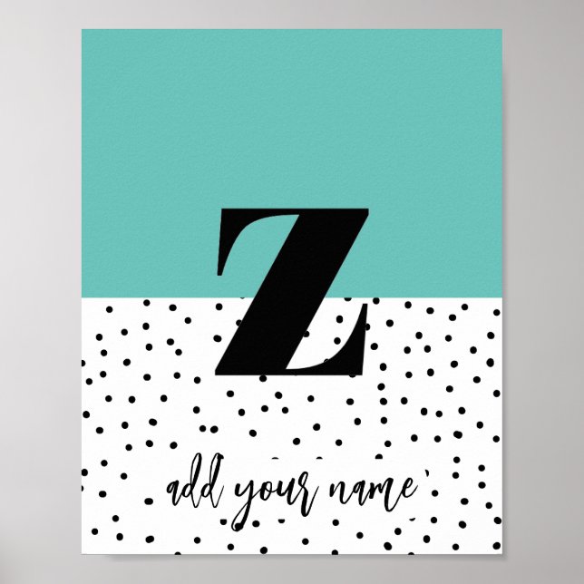 Póster PERSONALIZADO - Poster - Funda inferior z (Frente)