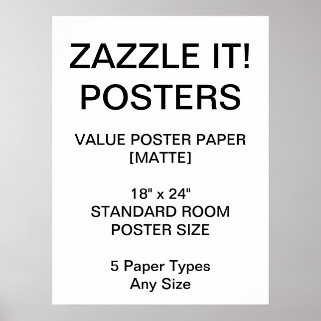 Póster Personalizado Poster personalizado de la materia d (Frente)