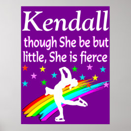 Póster Personalizado PURPLE PEQUEÑO PERO FUERTE POSTER DE