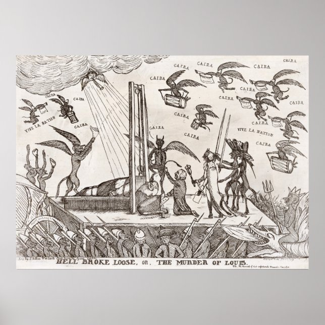 Póster Personalizado Revolucionario Francés (Frente)