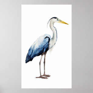 Póster Personalizado Seabird Heron II
