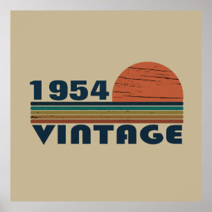 Póster Personalizado setenta años de 70 años