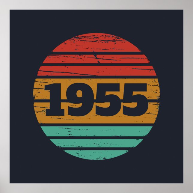 Póster Personalizado setenta años de 70 años (Frente)