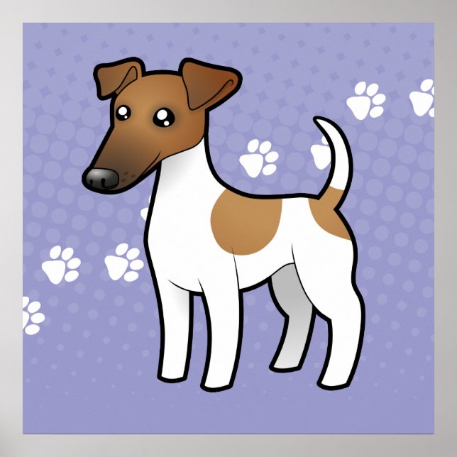 Póster Personalizado Smooth Fox Terrier (Frente)