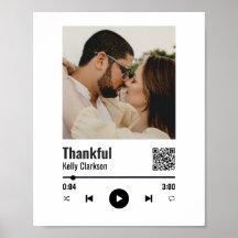 Personalizado Spotify Pareja Fotos Aniversario de 