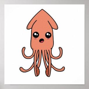 Póster Personalizado Squid